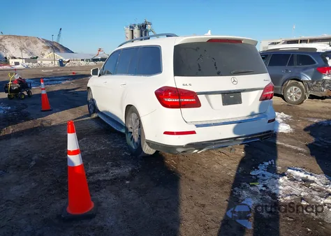 2018 Mercedes-Benz Gls 450 4Matic z USA, uszkodzony, nr VIN 4JGDF6EE7JB174463